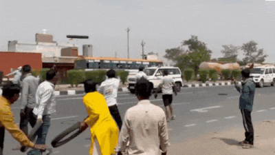 Akhilesh Yadav slams UP government after tires thrown at SP MP Ramjilal Sumans convoy