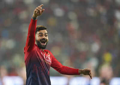 Bengaluru RCBs Virat Kohli before the start of the Indian Premier League IPL