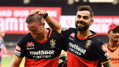 AB de Villiers and Virat Kohli
