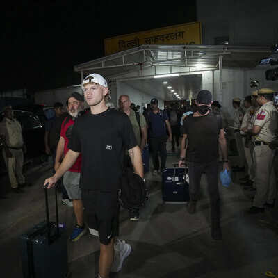 New Delhi Delhi Capitals Jake Fraser McGurk upon his arrival in the national c
