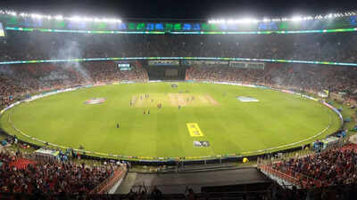 The Narendra Modi Stadium in Ahmedabad