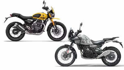 Triumph Scrambler 400 XC vs RE Himalayan 450 Specs price more compared