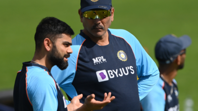 Virat Kohli and Ravi Shastri