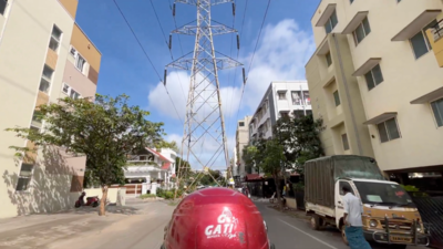 Which came first – tower or road? ‘Bengaluru masterpiece’ in the middle of the road goes viral – watch | India News