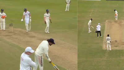 IND vs ENG Test: KL Rahul picks up Joe Root's bat, umpire intervenes | Cricket News 1 122052852