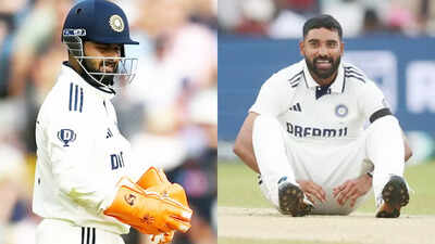 '1 minute mein 3 ball daal sakta hai kya?: Rishabh Pant trolls Mohammed Siraj - WATCH | Cricket News 1 122052897