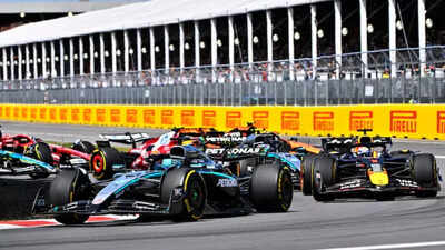 Formula One George Russell wins Canadian GP as McLaren chaos unfolds behind