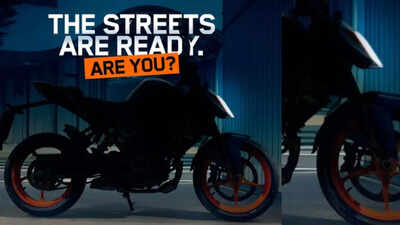 KTM teases new street bike for India Entry level 160 Duke on the cards
