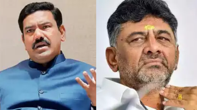 dk shivakumar in the eye of storm again chamundi hill remark sparks bjp fury