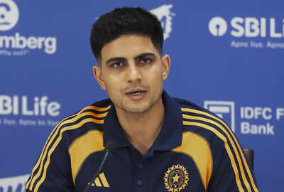 shubman gill at press conference