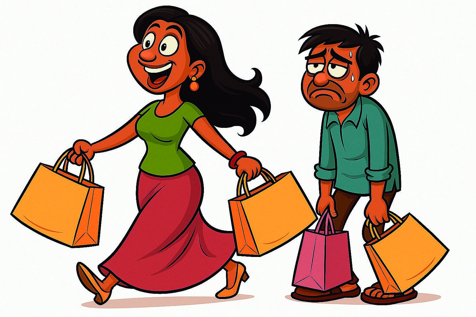 More power to women! Happy Diwali shopping! 1 1000463957 1