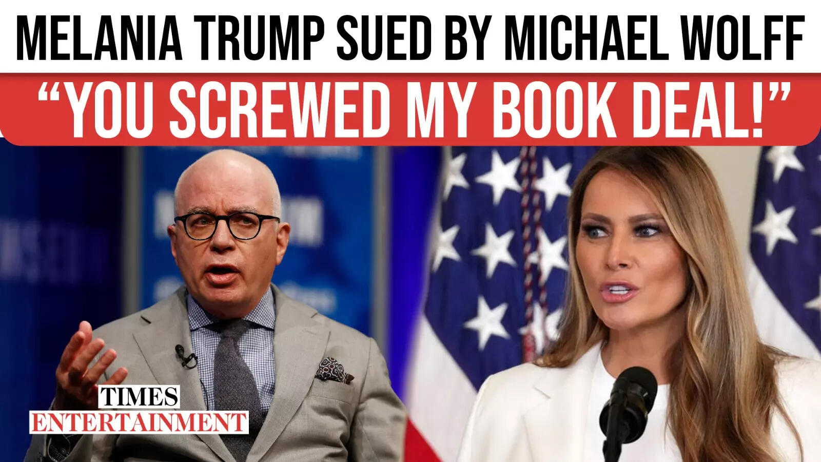 Melania Trump Accused Of Blocking Michael Wolff’s Tell-All, Legal Battle Erupts Over Epstein Claims 1 124741673.cms