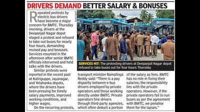 13k cases in 25 years e bus breakdowns hit green mobility in bengaluru