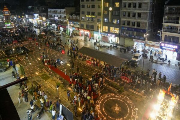 Diwali festival in J Ks Srinagar 1