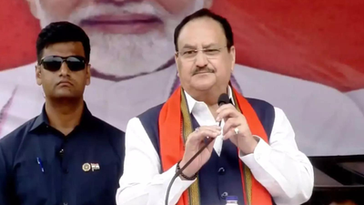 Bihar elections: JP Nadda reminds voters of RJD's 'jungle raj', says fight is between 'vikas' vs vinash' | India News 1 jp nadda aurangabad address
