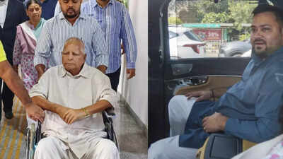 'Lalu known as management guru': Tejashwi reacts after charges framed in IRCTC case; calls it ‘political vendetta’ | India News 1 lalu family