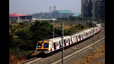 mumbais western railways central division runs all trains on time
