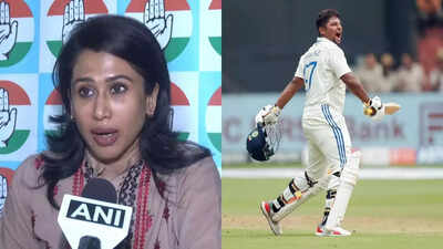 Congress leader who fat-shamed Rohit Sharma, stirs another controversy - this time involving Sarfaraz Khan | Off the field News 1 shama sarfaraz