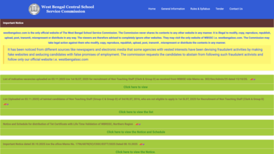 WBSSC recruitment 2025: Registration begins for 8,477 Group C and Group D posts, check direct link to apply here