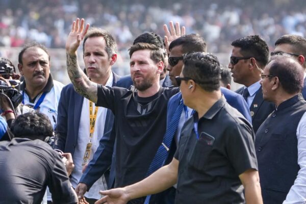 GOAT Tour Lionel Messi in Kolkata