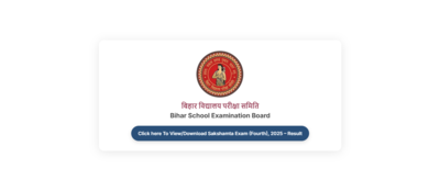 bseb bihar sakshamta pariksha 4 result 2025 released check direct link to download scorecards here