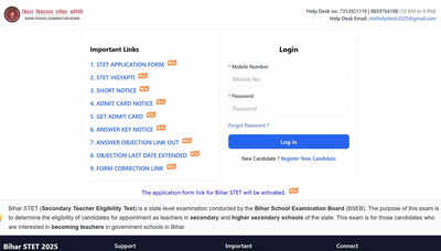 bseb stet result 2025