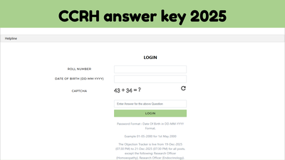 ccrh answer key 2025