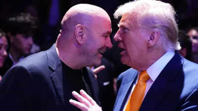 dana white and donald trump
