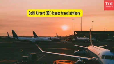 delhi airport igi issues travel advisory
