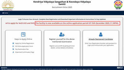 kvs nvs teaching amp non teaching correction form 2025 closes today