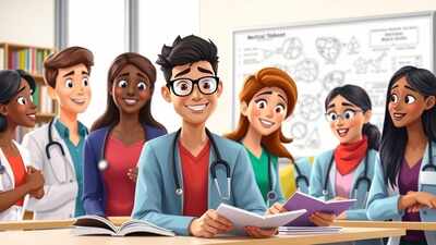 medical students study together