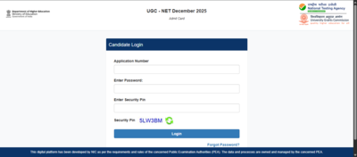 nta ugc net admit card 2025 released for january 2 exam direct link to download hall ticket here