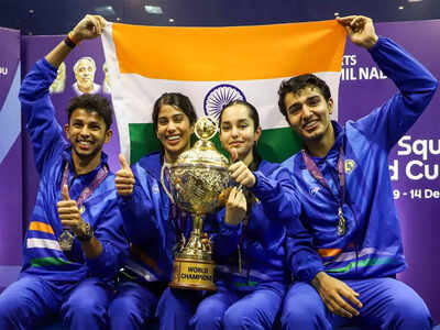 pm modi congratulates indian squash team
