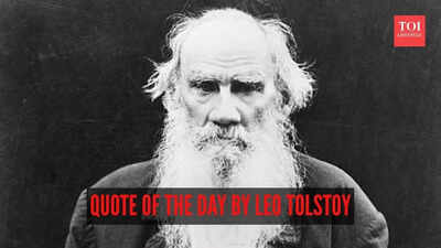 quote of the day by leo tolstoy