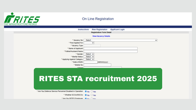 rites sta recruitment 2025
