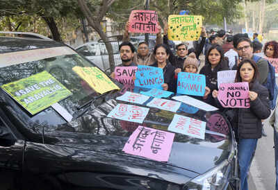 save aravalli protest in gurugram