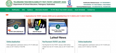 tg tet admit card 2026 expected today