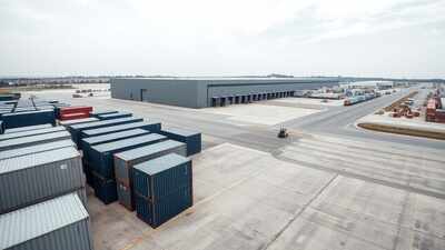 vast industrial logistics hub