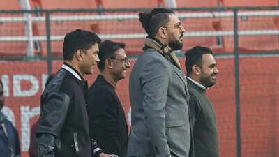 yuvraj singh at new chandigarh stadium pti photo