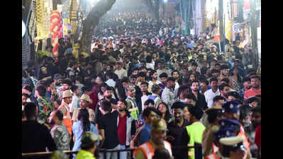 bluru spills into 2026 streets pubs pavements buzz with new year revellers