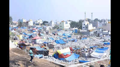 kogilu demolitions aadhaar not enough officials struggling to verify evictees eligible for free housing