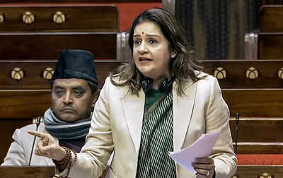 new delhi dec 18 ani shiv sena ubt mp priyanka chaturvedi speaks in rajya