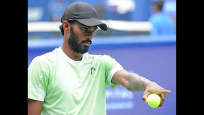 suresh aces first test